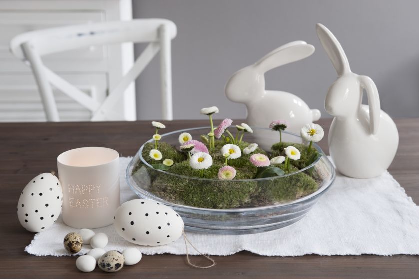 ozdoby na stół wielkanocny