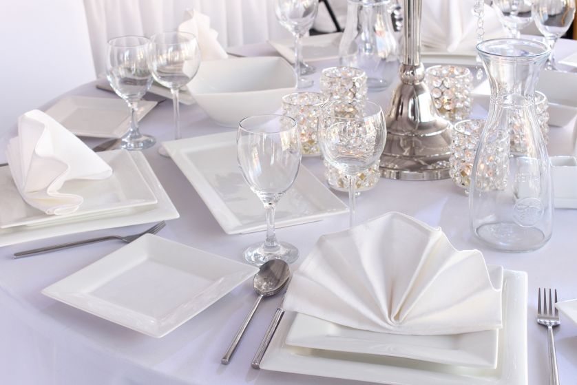 Dekoracje komunijne na stół