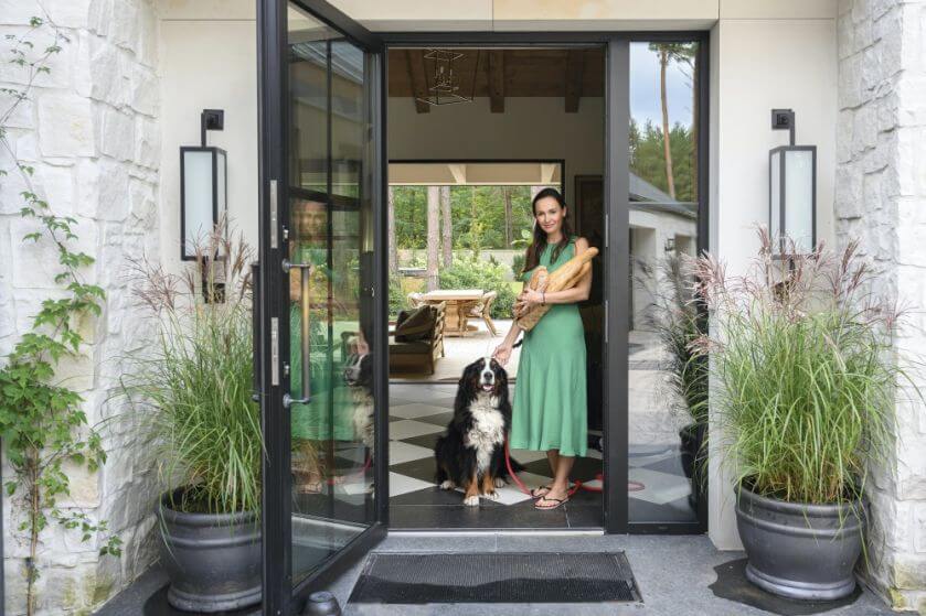 dom w stylu farmhouse