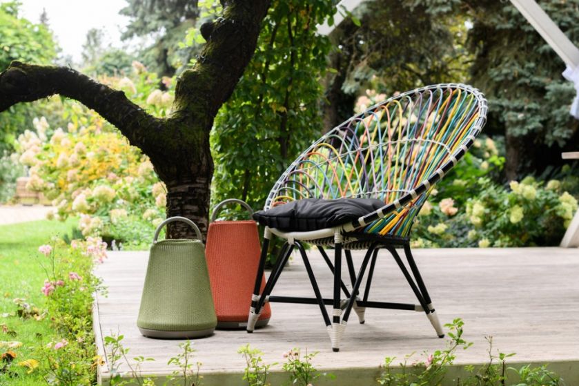 nowoczesny fotel ogrodowy