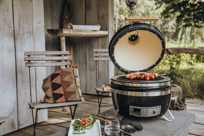 ceramiczny grill ogrodowy