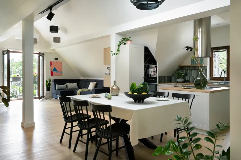 aranżacje poddasza ze skosami