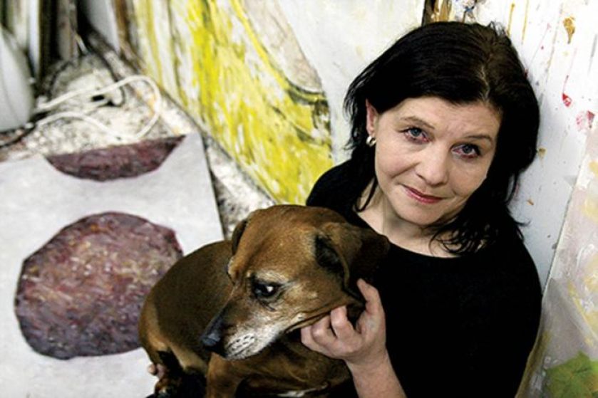 Łąka ze snu. Malarstwo, artysta, obraz, malarz, iza staręga