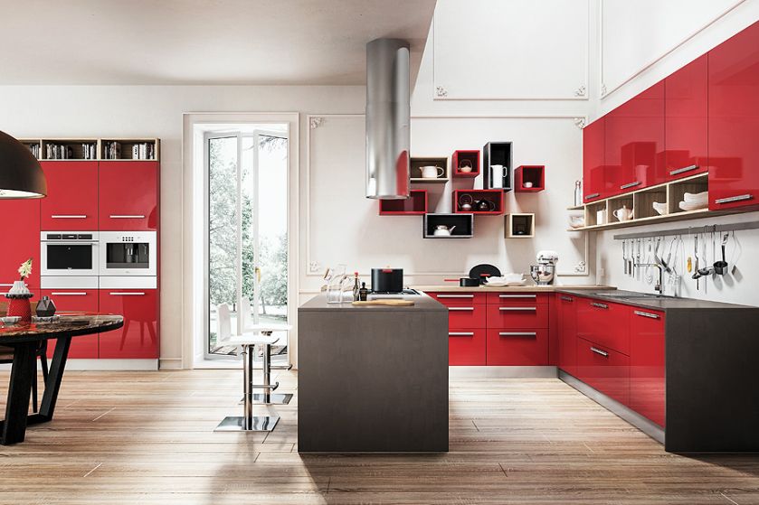 Model Lux Amarena, Homecucine. Jak urządzić kolorową kuchnię