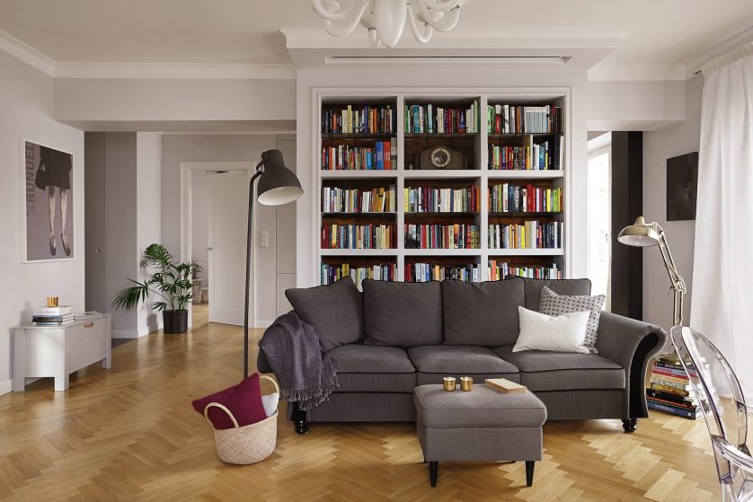 W warszawskiej kamienicy: apartament wymyślony od nowa