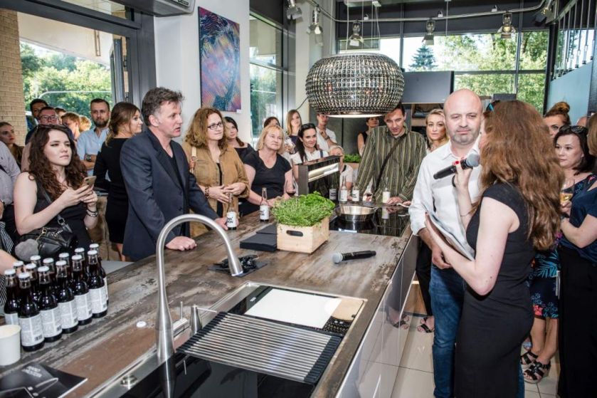 Nowy showroom z kuchennym designem w Warszawie