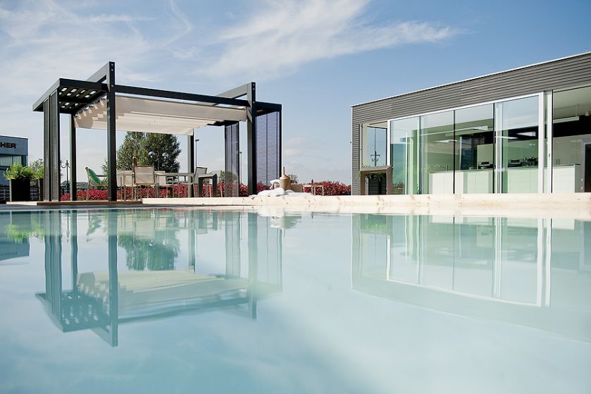 Pergola z zadaszeniem, Laria. Idealna pergola