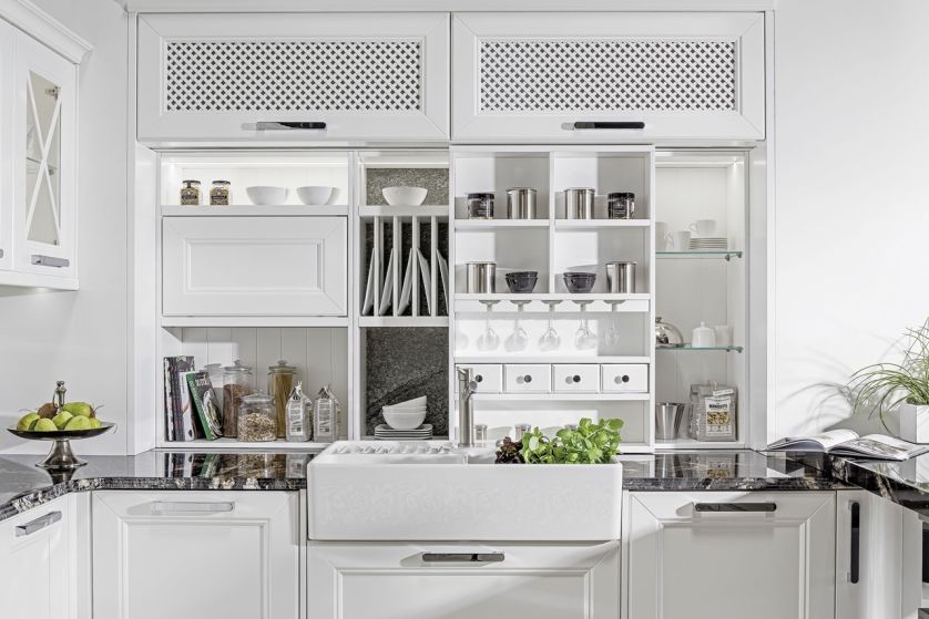 Półki do kuchni - zobacz aranżacje