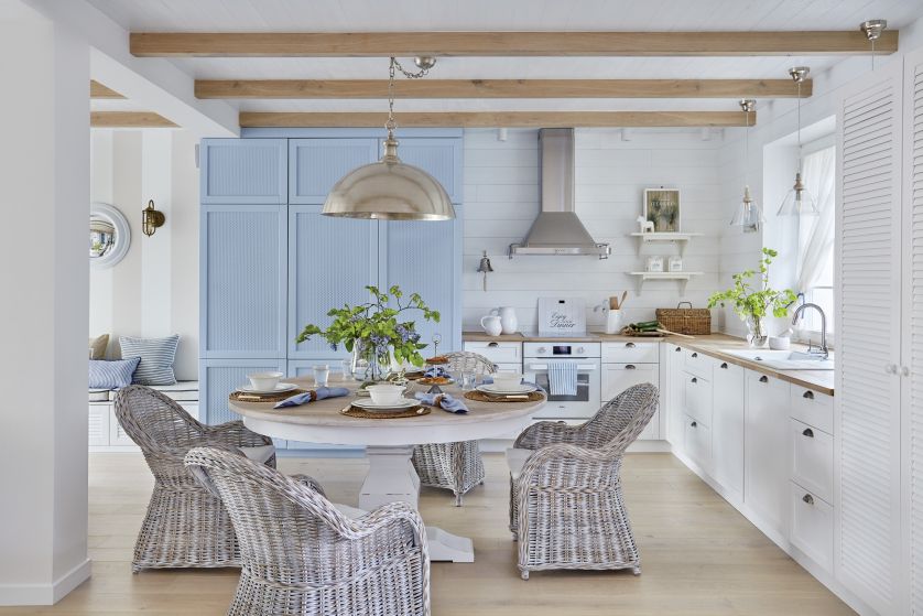 kuchnia w stylu hampton