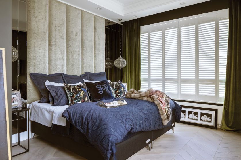 sypialnia w stylu nowojorskim