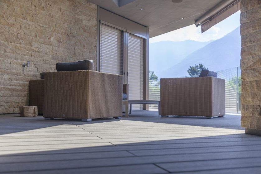 Nowoczesny i bezpieczny taras z desek kompozytowych