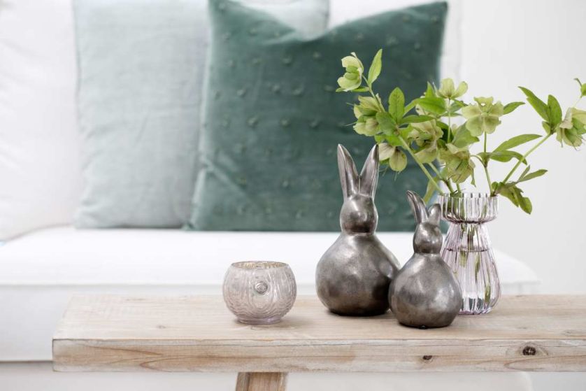 Zajączki wielkanocne: dekoracje na świąteczny stół