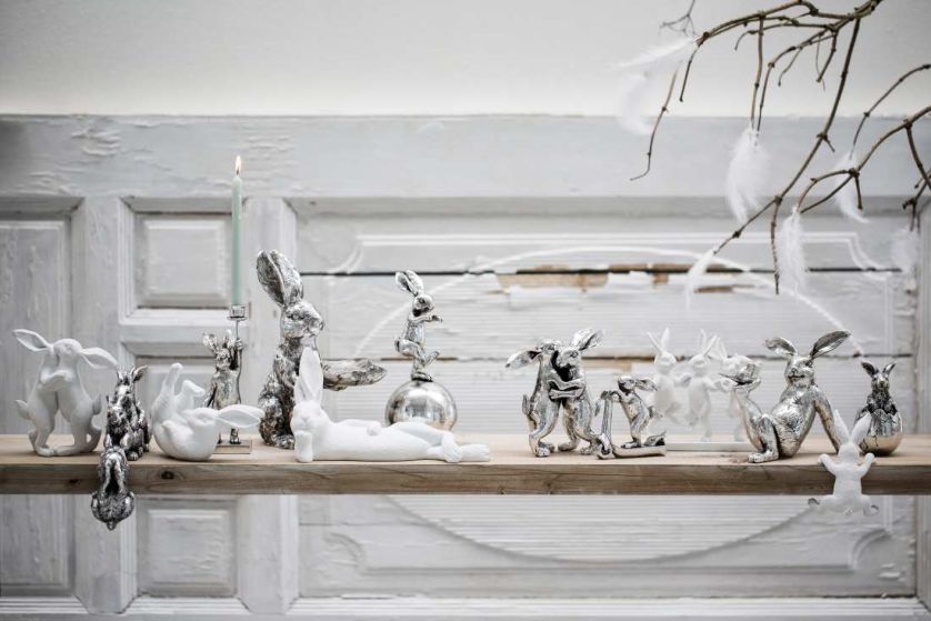 Zajączki wielkanocne: dekoracje na świąteczny stół