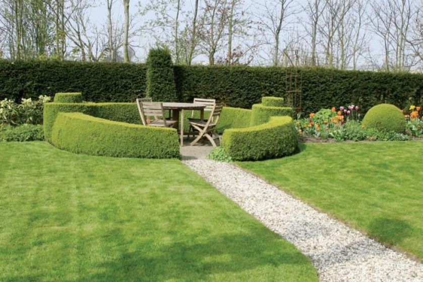 Holenderski ogród w stylu francuskim