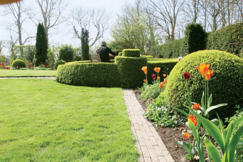 Holenderski ogród w stylu francuskim