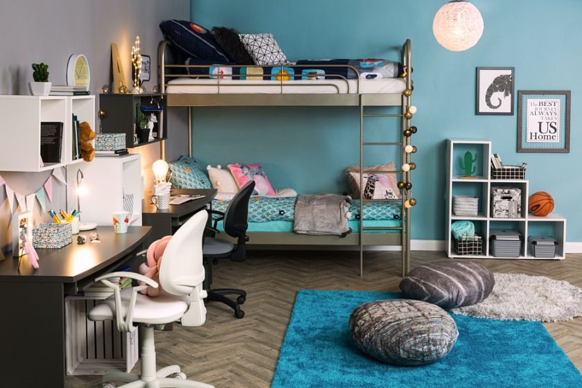 pokój młodzieżowy dla dwójki nastolatków