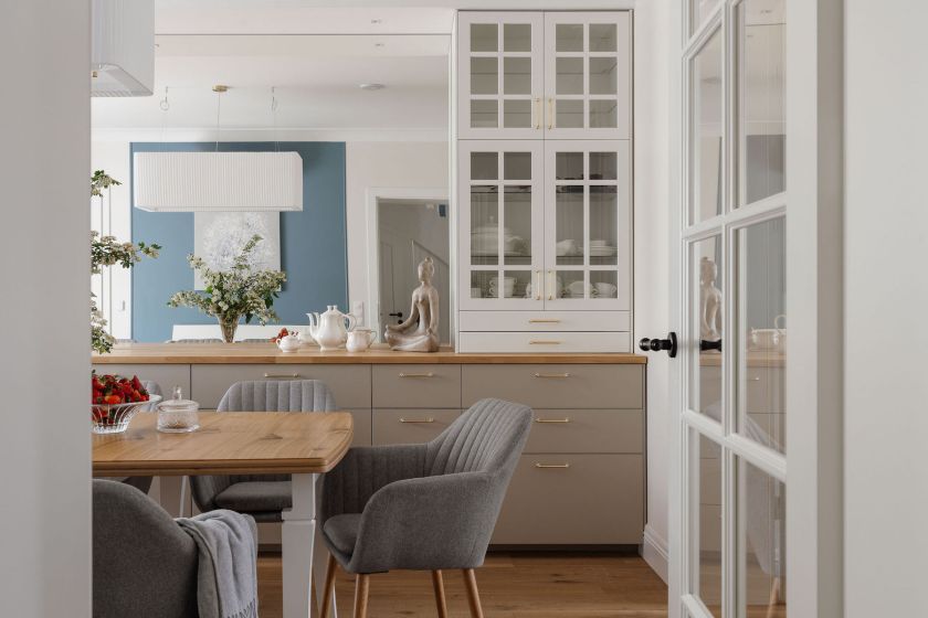 klasyczny dom inspirowany modernizmem