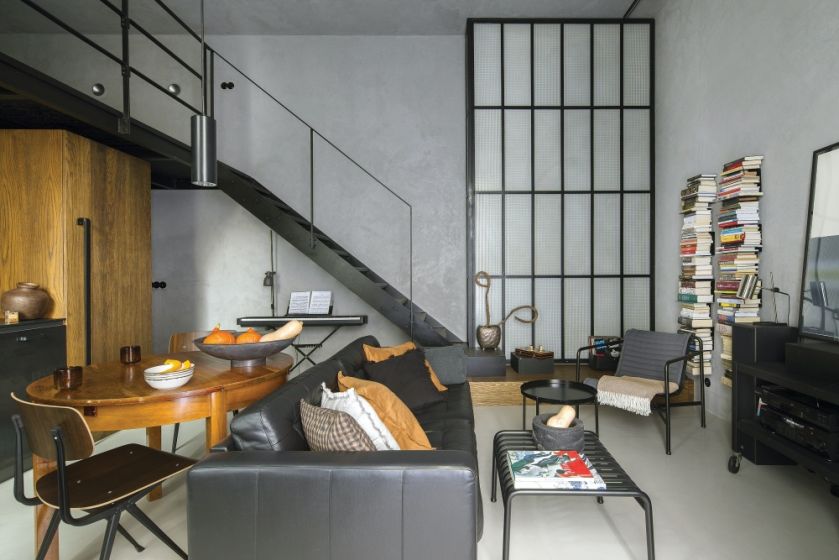 37-metrowe mieszkanie w stylu loftowym