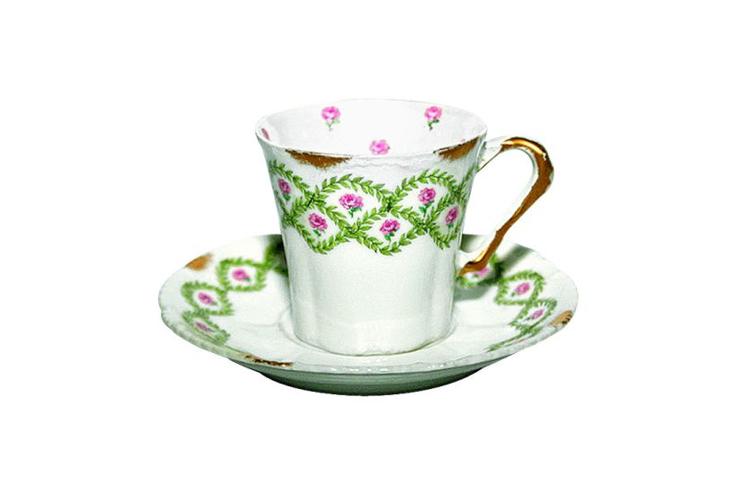 styl dworkowy filiżanka