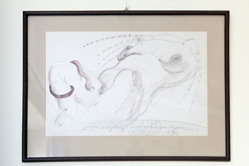 Zuzanna Łapicka-Olbrychska mieszkanie