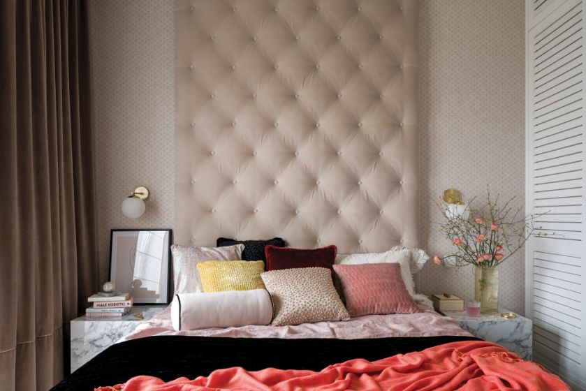 styl paryski sypialnia