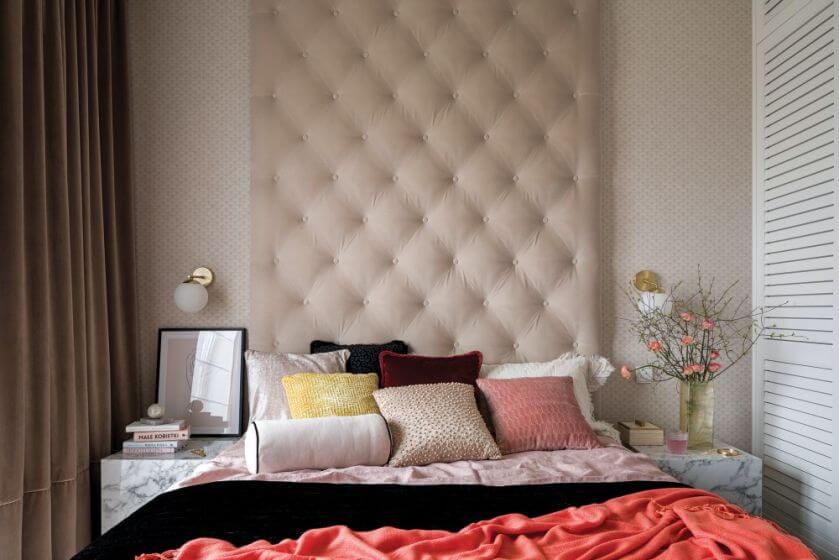 styl paryski sypialnia