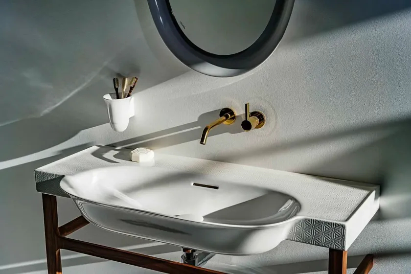 blat zintegrowany z umywalką