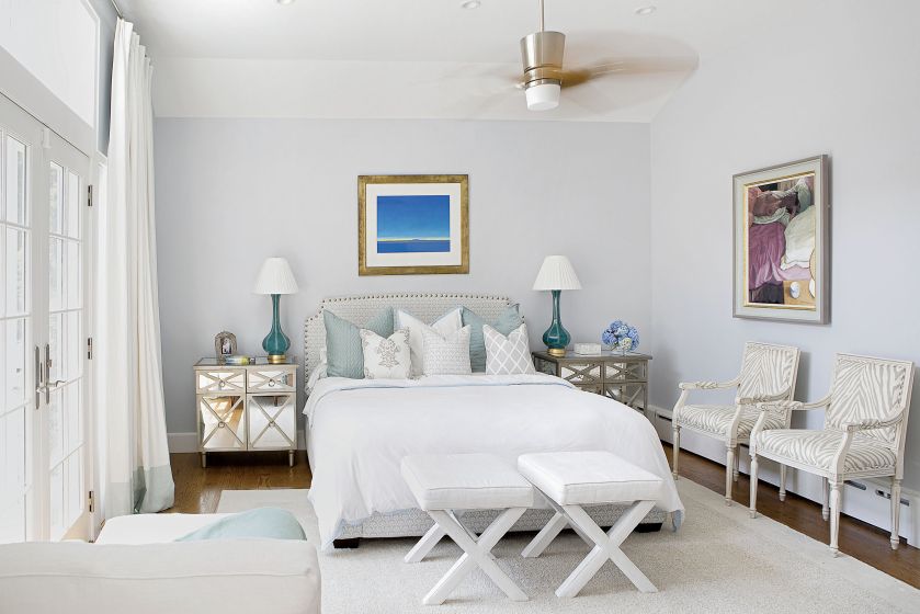 Aranżacja sypialni, w której odpoczywają zmysły