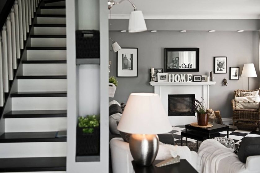 Czarno-biała szachownica i chłodne szarości stylu skandynawskiego - co wynika z takiego połączenia we wnętrzach?