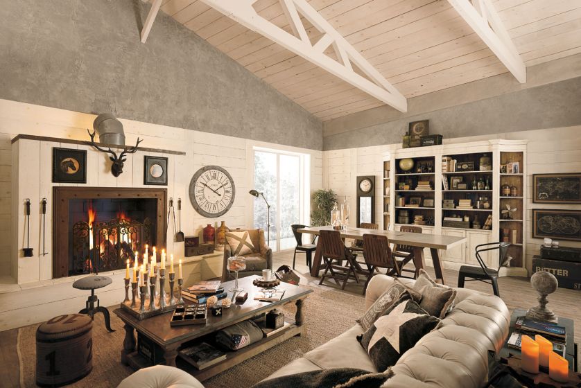 Dojrzałe i nowoczesne podejście do aranżacji - umiejętne łączenie różnych stylów.