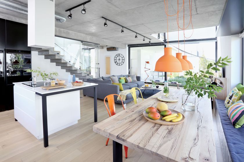 Nowoczesny dom pełen światła