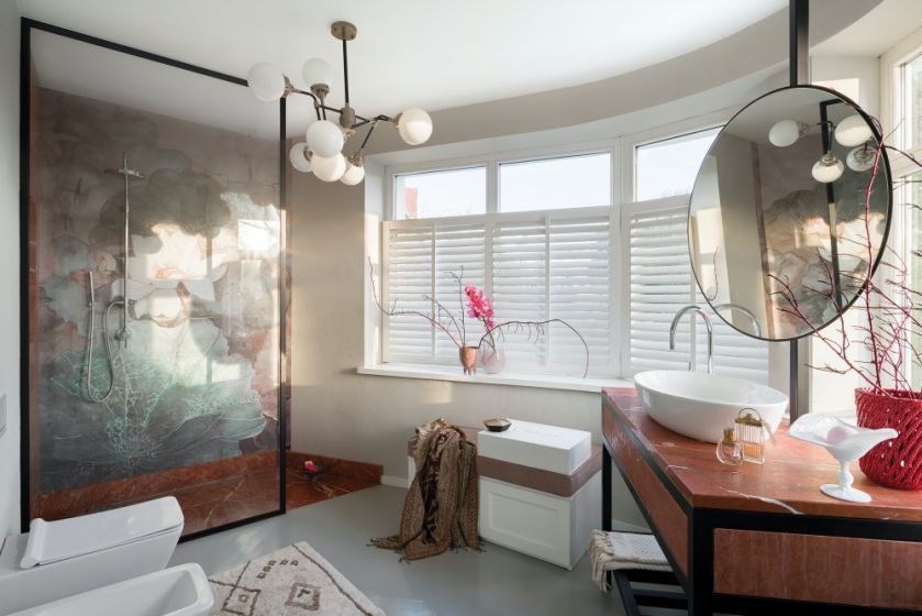 dom kostka aranżacja łazienki