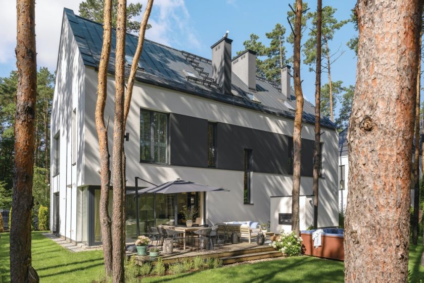 dom w stylu nowoczesnej stodoły