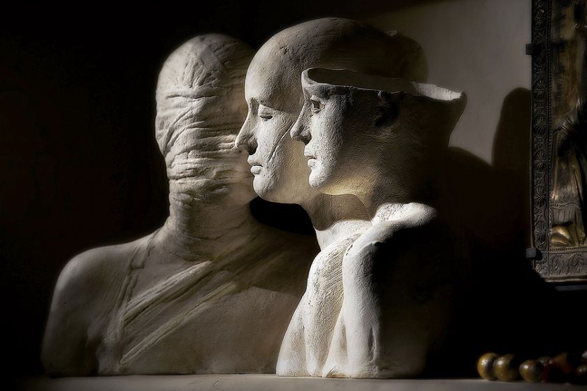 Donne I , 1989 r. Okruchy antyku Igora Mitoraja