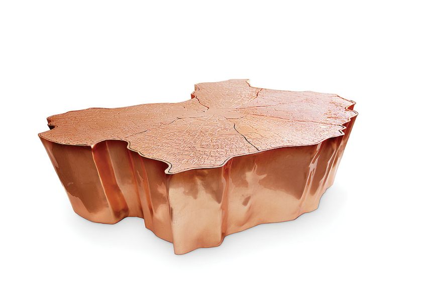 Eden z aluminium pokrytego płatkami miedzi, 12 590 euro, HEBAN
