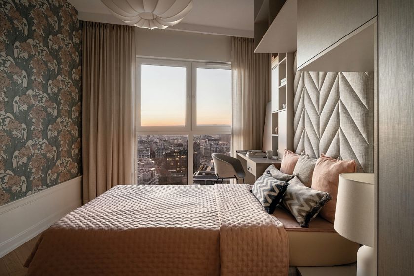 luksusowa sypialnia modern classic inspiracje