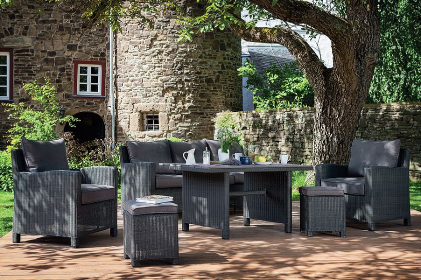 jak urządzić taras na lato, meble i aranżacje