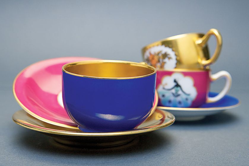 Filiżanka i spodek, model Plossberg, Rosenthal, lata 1921-26