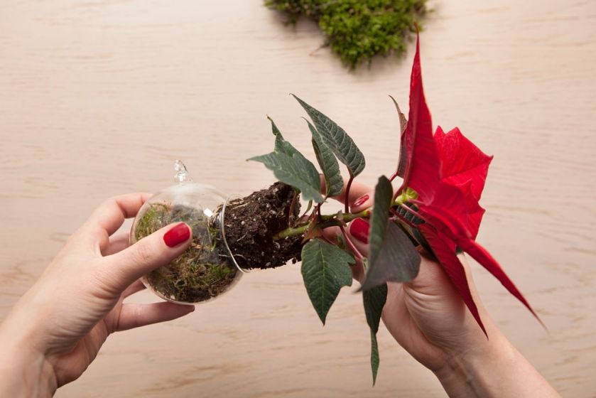 ozdoby świąteczne w szkle DIY