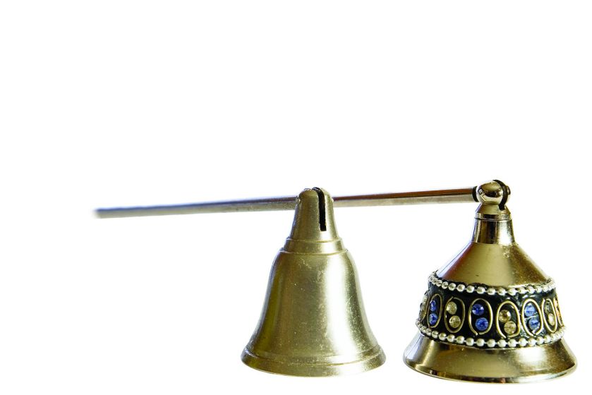 Zdobione kamieniami podwójne gasidło, Francja, 1910 r.