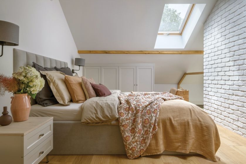 sypialnie na poddaszu zdjęcia