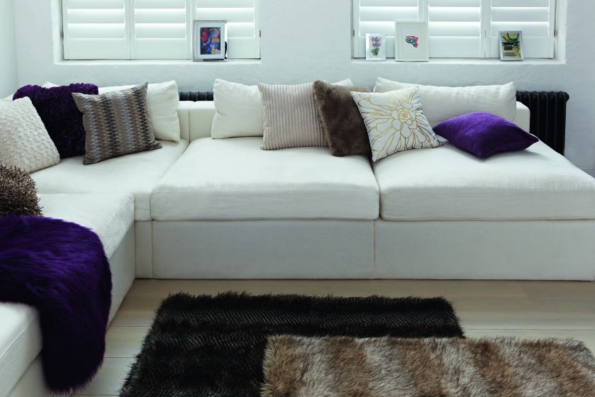 Poduszki i pledy na zimę