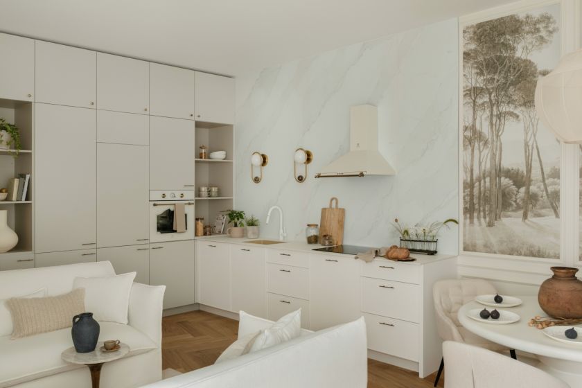 kaszmirowa kuchnia aranżacja