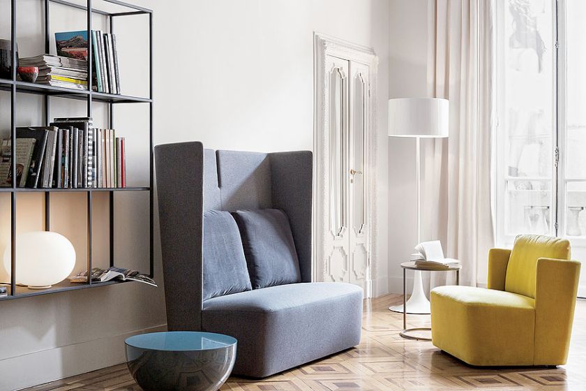 Keaton, fotel Meridiani, od 9560 zł, Kari Mobili.