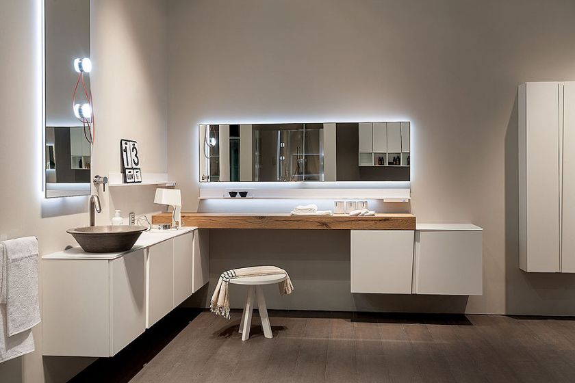 Modne półki i szafki do łazienki