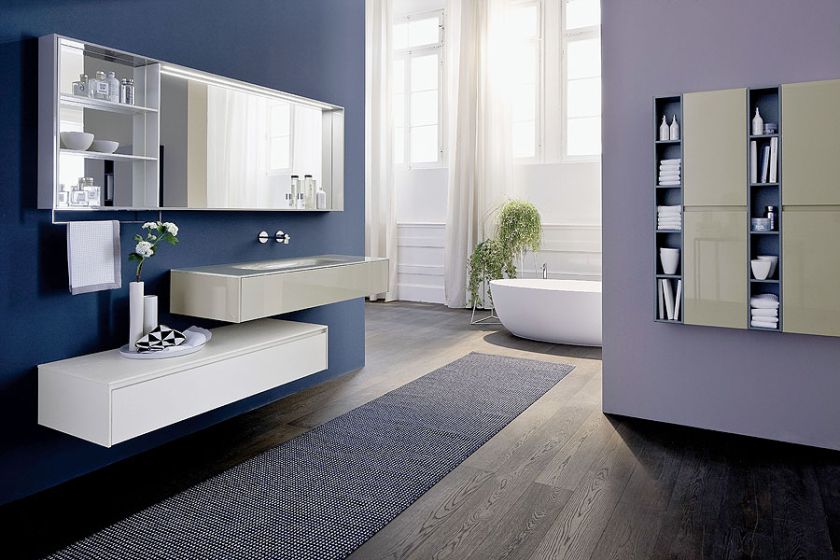 Modne półki i szafki do łazienki