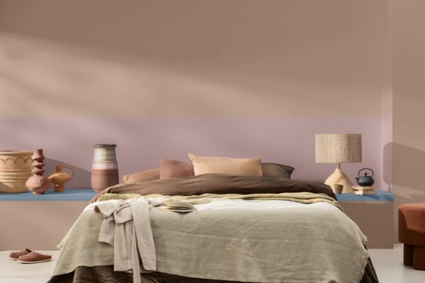 modne kolory ścian 2026 sypialnia