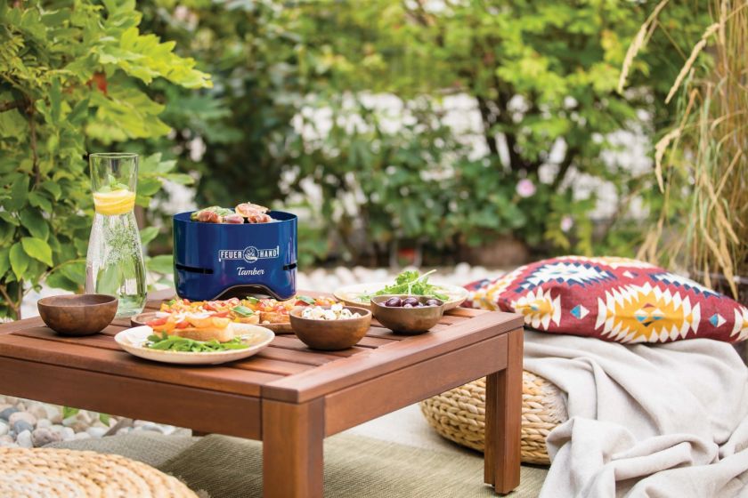 jak urządzić kuchnię letnią w ogrodzie