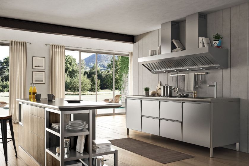 Metalowe wyposażenie będzie stylowym dodatkiem każdej kuchni