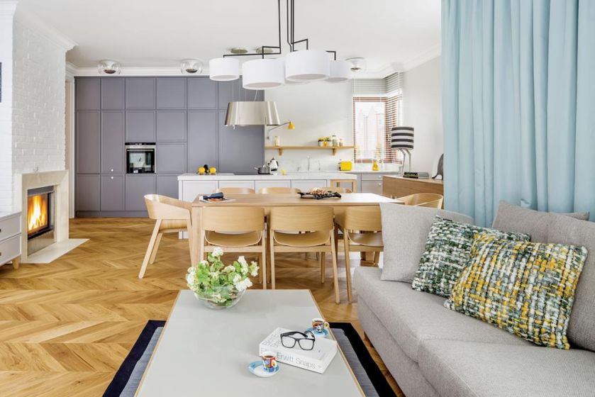 Jak urządzić salon z kuchnią Pomysły inspiracje i aranżacje wnętrz